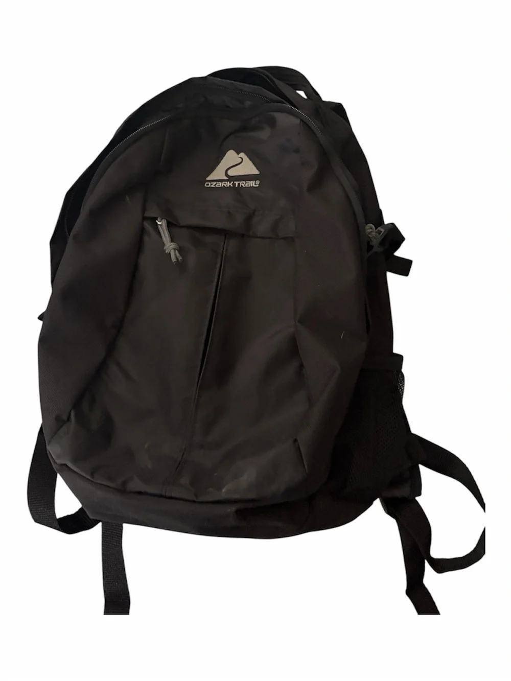Ozark Trail Black Everyday Backpack with Reflective Logo